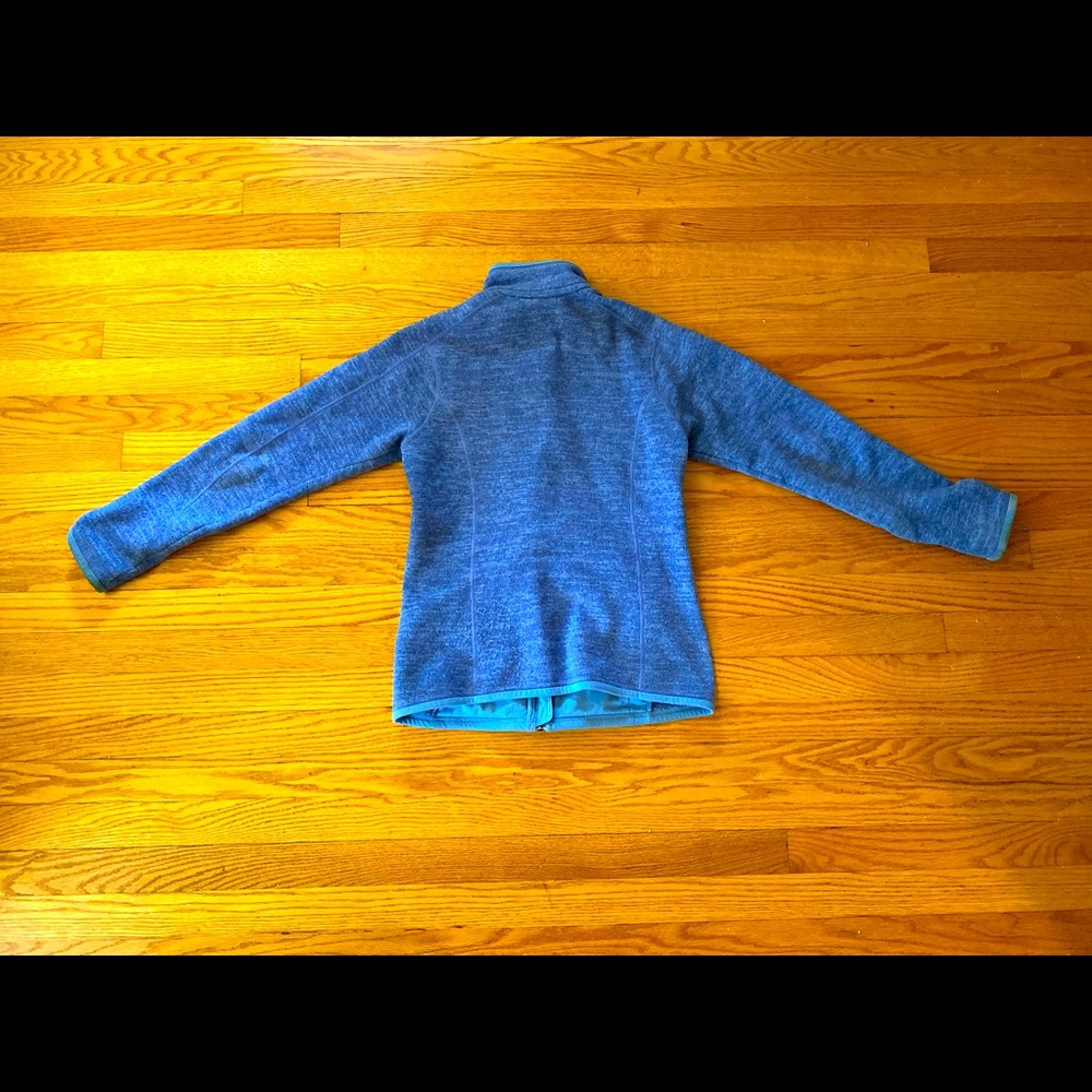 Patagonia better sweater - full zip jacket, purple, size small